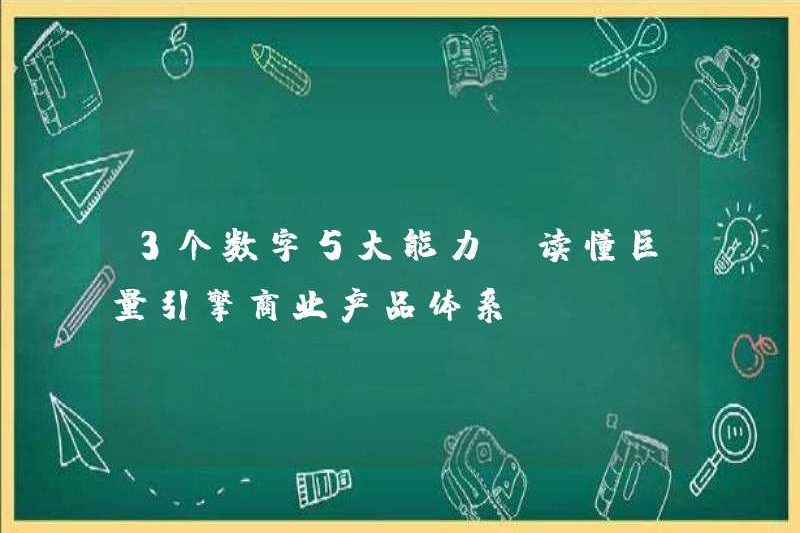 3 số và 5 khả năng chính, hiểu hệ thống sản phẩm thương mại của động cơ khổng lồ