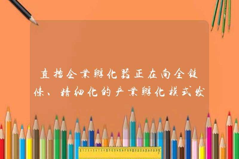 Các vườn ươm doanh nghiệp phát trực tiếp đang phát triển hướng tới mô hình ươm tạo công nghiệp toàn chuỗi và tinh tế