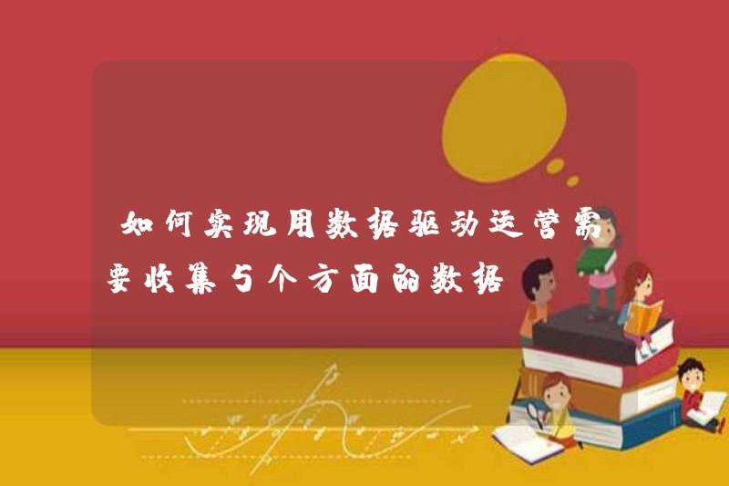 Làm thế nào để đạt được các hoạt động dựa trên dữ liệu? 5 khía cạnh của dữ liệu cần được thu thập