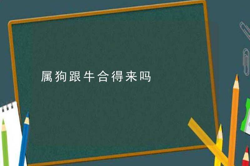 Chó và bò có thể được kết hợp không