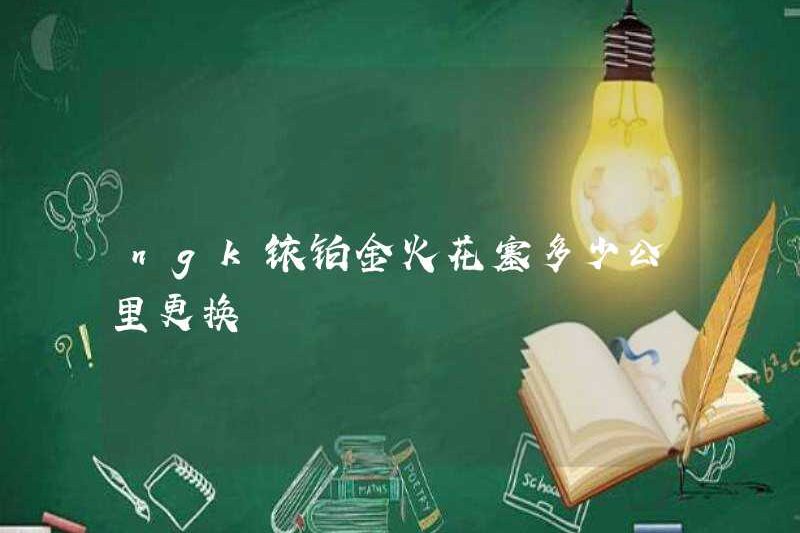 Các bugi của NGK Iridium Platinum được thay thế bao nhiêu km?