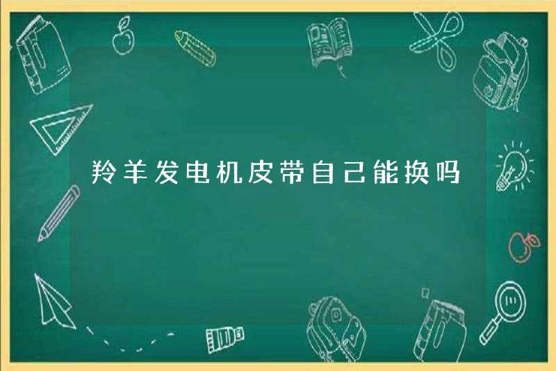 Bạn có thể tự thay đổi vành đai của máy phát điện Angelope không?