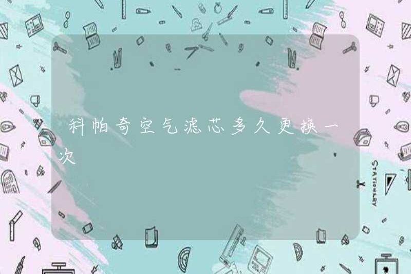Tôi thường thay thế bộ lọc không khí kopachi như thế nào?